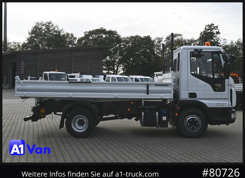 Utilitaire benne IVECO Eurocargo 80E21 Kipper, Meiller, Klima, 2x AHK