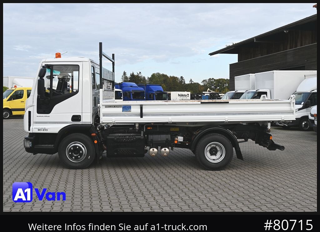 Utilitaire benne IVECO Eurocargo 80E21 Kipper, Meiller, Klima, 2x AHK