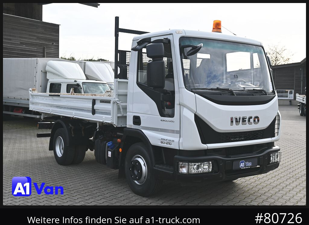 Utilitaire benne IVECO Eurocargo 80E21 Kipper, Meiller, Klima, 2x AHK