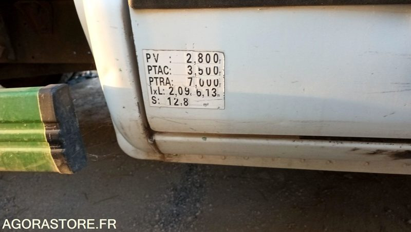 Utilitaire benne Iveco 35C13 - 2013 - 290004kms - CX-404-AK