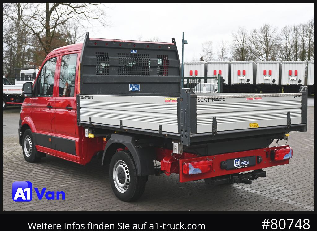 Utilitaire benne MAN TGE 3.180 Doka Kipper,Klima, AHK