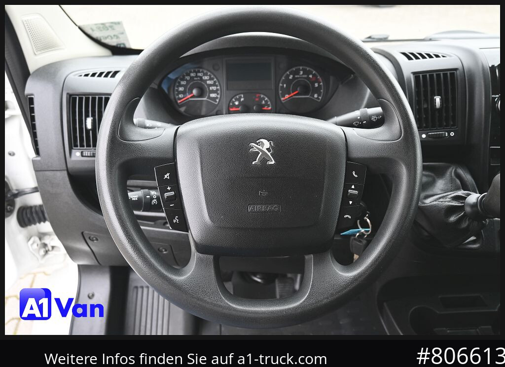 Utilitaire benne PEUGEOT Boxer Doka Kipper, AHK, Klima, Standheizung