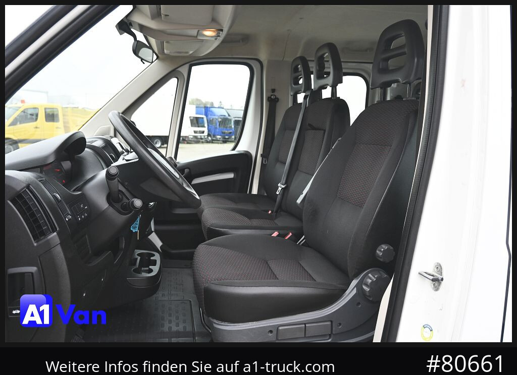 Utilitaire benne PEUGEOT Boxer Doka Kipper, AHK, Klima, Standheizung