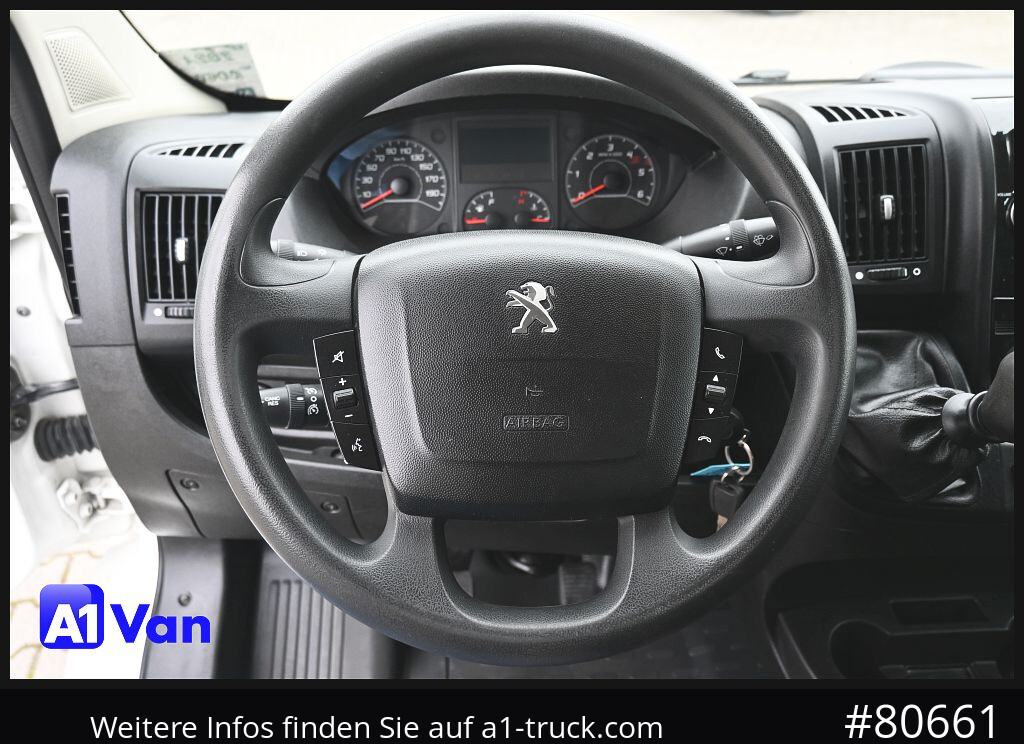 Utilitaire benne PEUGEOT Boxer Doka Kipper, AHK, Klima, Standheizung