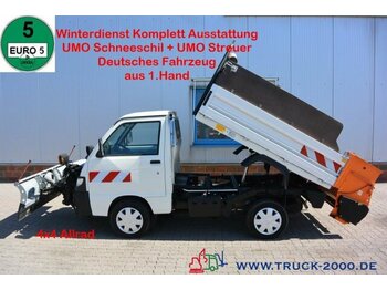 Utilitaire benne Piaggio Porter S90 4x4 Kipper Winterdienst Streuer Pflug