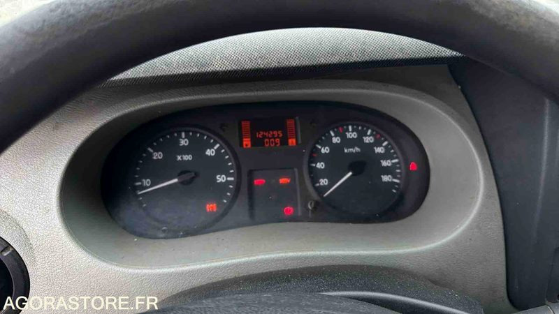 Utilitaire benne RENAULT 56ANA1 - 2007 - 124295 KM