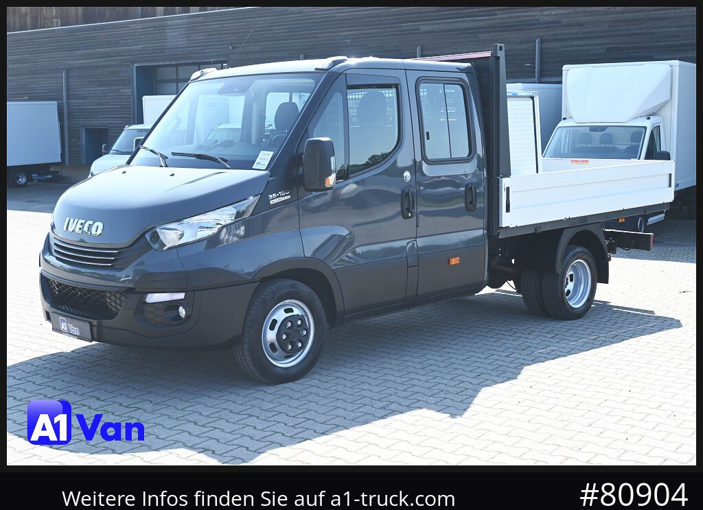 Utilitaire plateau IVECO Daily 35C18 A8V Doka Pritsche, AHK, Tempomat, Stdhz.