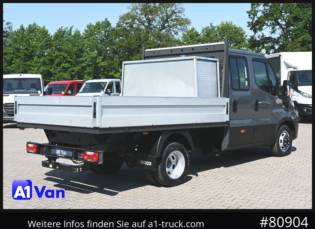 Utilitaire plateau IVECO Daily 35C18 A8V Doka Pritsche, AHK, Tempomat, Stdhz.