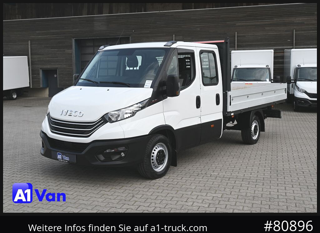 Utilitaire plateau IVECO Daily 35S16, AHK, 3.0 Liter, Klima, Doka, Maxi