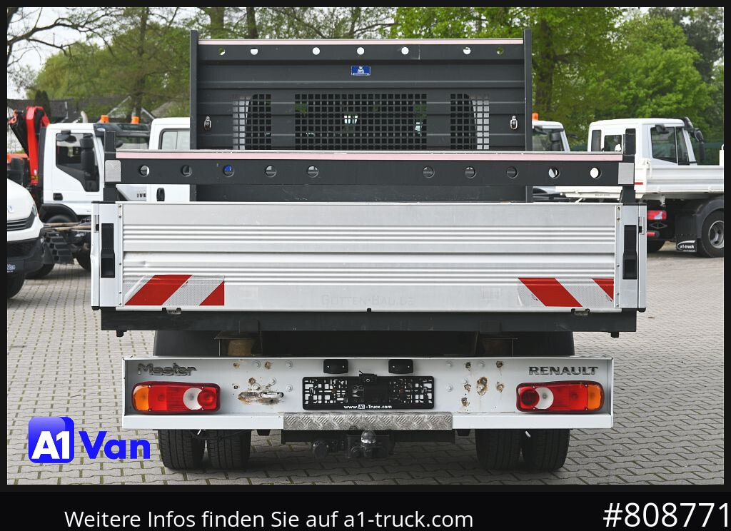 Utilitaire plateau RENAULT Master Pritsche Doka, AHK 3,5Tonnen , Klima, Luftfederung