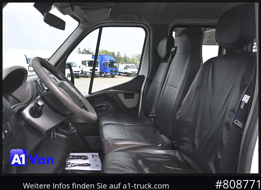Utilitaire plateau RENAULT Master Pritsche Doka, AHK 3,5Tonnen , Klima, Luftfederung
