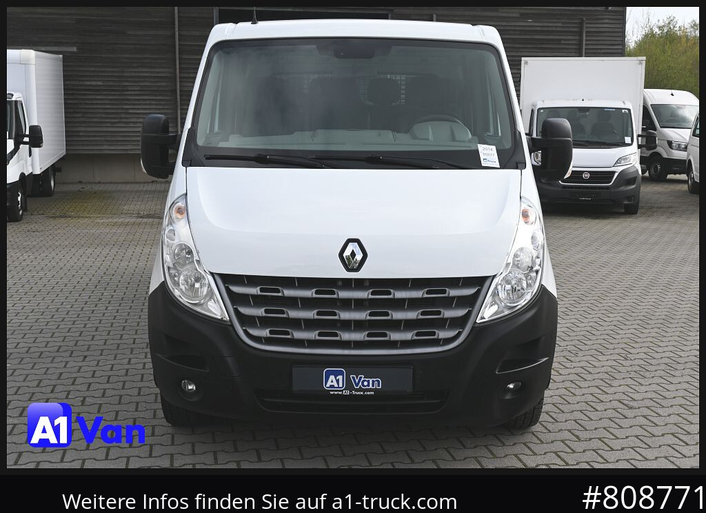 Utilitaire plateau RENAULT Master Pritsche Doka, AHK 3,5Tonnen , Klima, Luftfederung