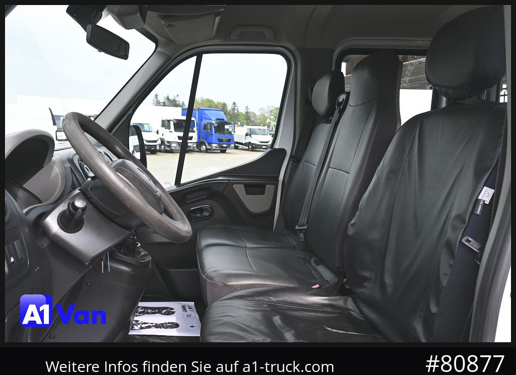 Utilitaire plateau RENAULT Master Pritsche Doka, AHK 3,5Tonnen , Klima, Luftfederung