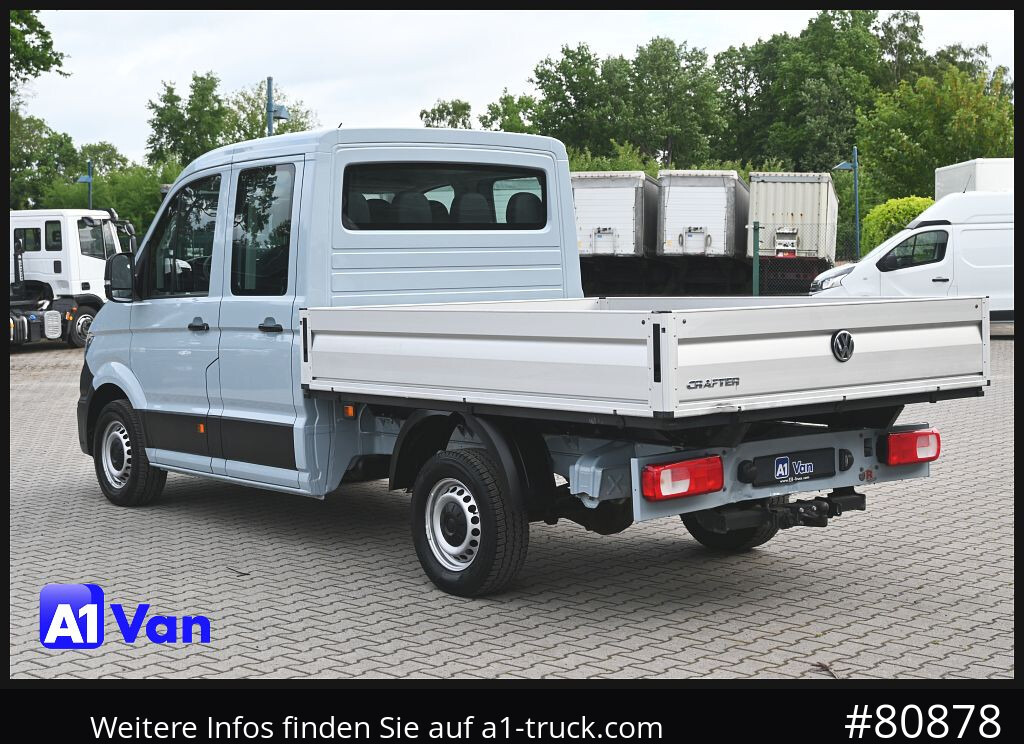 Utilitaire plateau VOLKSWAGEN Crafter 35 Pritsche Doka, AHK, 7-Sitzer, Heckantrieb
