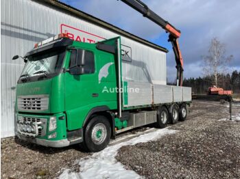 Utilitaire plateau VOLVO FH500, 8x4 CRANE TRUCK