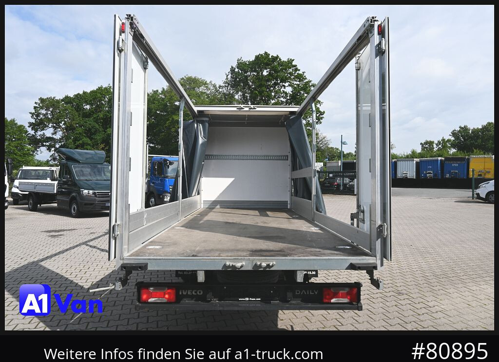 Utilitaire rideaux coulissants (PLSC) IVECO Daily 35S18 Pritsche Plane, Tempomat, Klima, 3,0 Liter