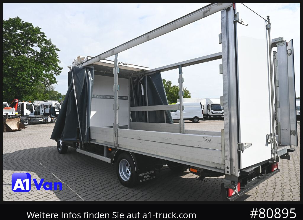 Utilitaire rideaux coulissants (PLSC) IVECO Daily 35S18 Pritsche Plane, Tempomat, Klima, 3,0 Liter