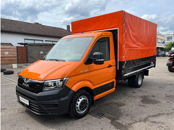Utilitaire rideaux coulissants (PLSC) MAN TGE 5.180 Plane*Euro 6D* !3.5 / 5 Tonner!*Klima