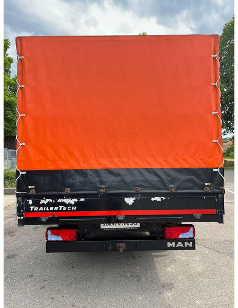 Utilitaire rideaux coulissants (PLSC) MAN TGE 5.180 Plane*Euro 6D* !3.5 / 5 Tonner!*Klima