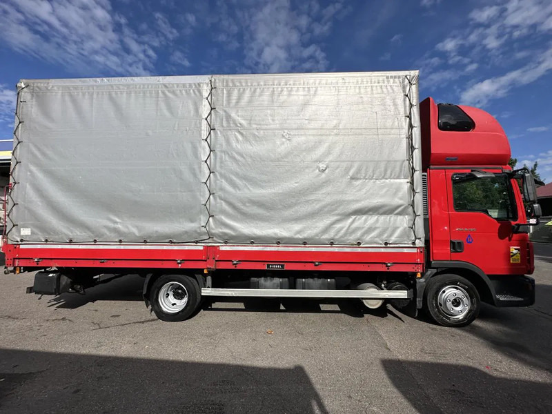 Utilitaire rideaux coulissants (PLSC) MAN TGL 8.180 FBL Plane langes Haus Topsleeper Klima