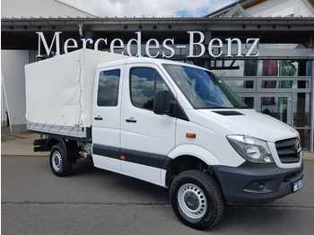 Utilitaire rideaux coulissants (plsc) Mercedes-Benz Sprinter 316 DoKa CDI 4x4 Pritsche Plane AHK Kli