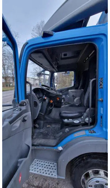 Utilitaire rideaux coulissants (PLSC) Mercedes-Benz blatt 7m Pritsche E5 Klima Schalter