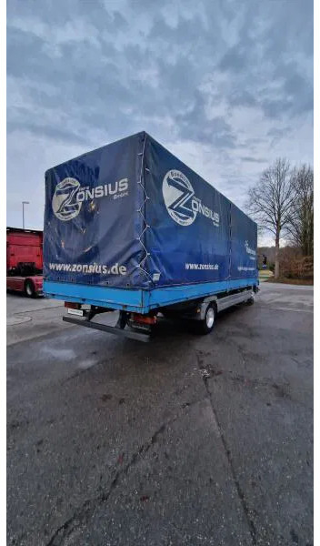Utilitaire rideaux coulissants (PLSC) Mercedes-Benz blatt 7m Pritsche E5 Klima Schalter