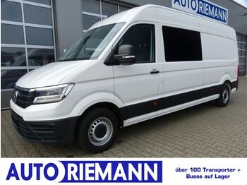 Fourgon utilitaire, Utilitaire double cabine Volkswagen Crafter 35 Kasten TDI Doka lang Mixto LED TEMPOM: photos 1