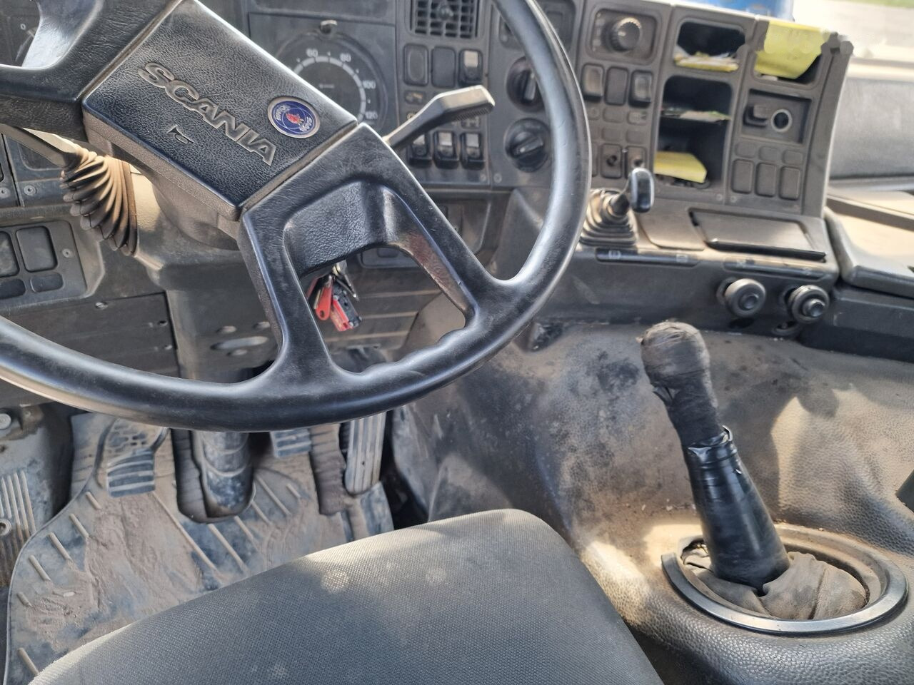Scania R113 manual pump - Camion benne: photos 5