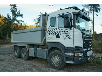 Scania R580 6x4 Tipper truck with steel suspension. - Camion benne: photos 1