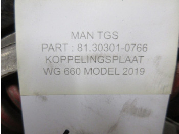 MAN TGS 81.30301-0766 KOPPELINGSPLAAT EURO 6 - Embrayage et pièces: photos 3