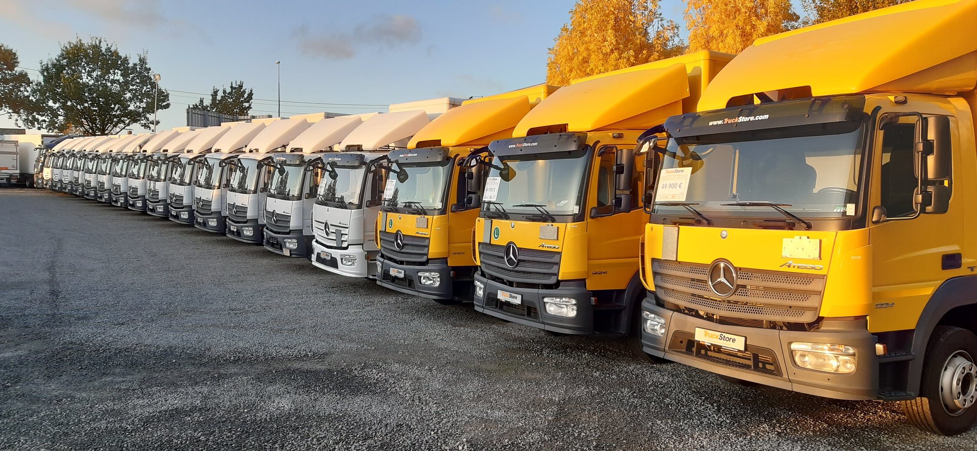 TruckStore Brussels - Camions DAF LF 290 - plate-forme de chargement undefined: photos 1