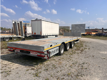Semi-remorque surbaissé pour transport de équipements lourds neuf Möslein ST 3 Plato 8,7  3 Achs Satteltieflader Plato 45 t GGfür Fertigteile, Baumaschinen: photos 5