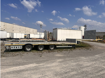 Semi-remorque surbaissé pour transport de équipements lourds neuf Möslein ST 3 Plato 8,7  3 Achs Satteltieflader Plato 45 t GGfür Fertigteile, Baumaschinen: photos 4