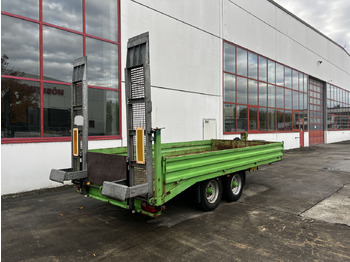 Remorque porte-engin surbaissée pour transport de équipements lourds tt  Tandemtieflader: photos 4