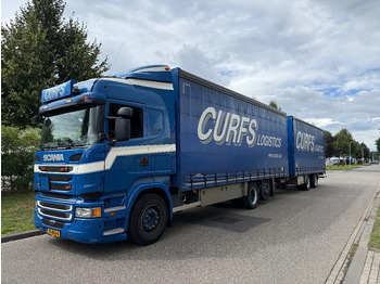 Camion à rideaux coulissants Scania R410 2015 ! retarder ! comby 113 m3: photos 2