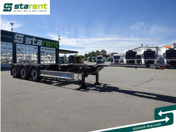 Remorque porte-conteneur/ Caisse mobile neuf D-TEC Portmaster 1x20 / 2x20 / 1x30 / 1x40 / 1x45: photos 3