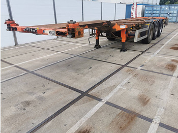 Semi-remorque porte-conteneur/ Caisse mobile NOOTEBOOM