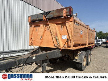 Remorque benne Meiller Meiller MZDA 18/2, geteilte Bordwände: photos 4