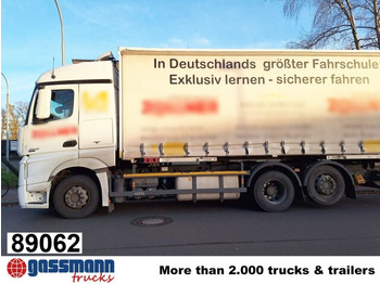 Camion à rideaux coulissants MERCEDES-BENZ Actros 2542