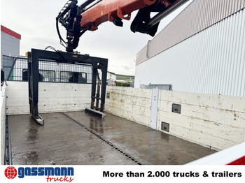 Camion plateau, Camion grue Mercedes-Benz Atego 1223 L 4x2 mit Heckkran Atlas 88.3-A2L,: photos 3