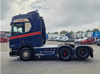 Tracteur routier Scania R520 V8 NGS Highline 6x2 - PTO/Hydraulic - Full air - 2.95 WB - Navi - Fridge - Sliding 5th wheel: photos 4