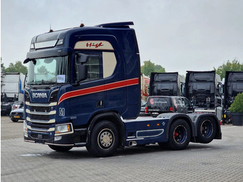Tracteur routier Scania R520 V8 NGS Highline 6x2 - PTO/Hydraulic - Full air - 2.95 WB - Navi - Fridge - Sliding 5th wheel: photos 3