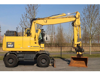 Pelle sur pneus Komatsu PW160-11 | ENGCON TILTROTATOR | BUCKET | TRAILER HYDR.: photos 4