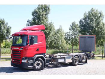 Camion porte-conteneur/ Caisse mobile SCANIA R 580