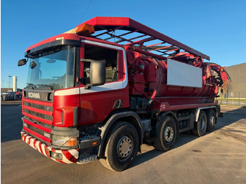 Camion hydrocureur SCANIA 114