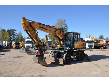 Pelle sur pneus HYUNDAI