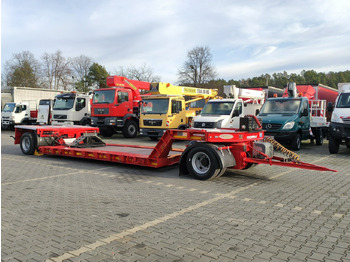 Semi-remorque surbaissé EMTECH 2 osiowa PCN 18 TIEFBETT Zagłębiana Rozciągana Oś Skrętna UNIKAT: photos 3