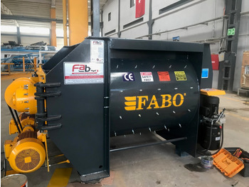 Bétonnière neuf FABO Double Shaft Concrete Mixer ( Twin Shaft Mixer )