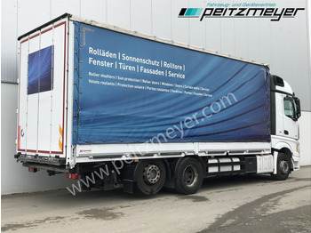 Camion à rideaux coulissants MERCEDES-BENZ Actros 2542 LL Pritsche, EU 6, Klima, Standklima,: photos 5